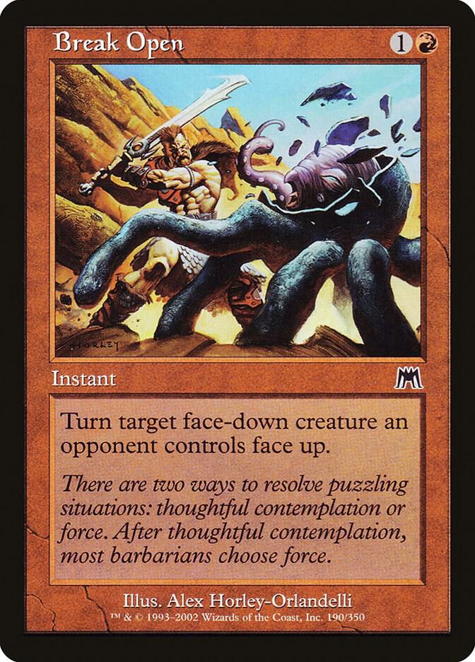 Break Open, Onslaught 190