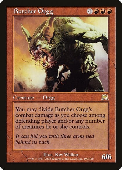 Butcher Orgg, Onslaught 192