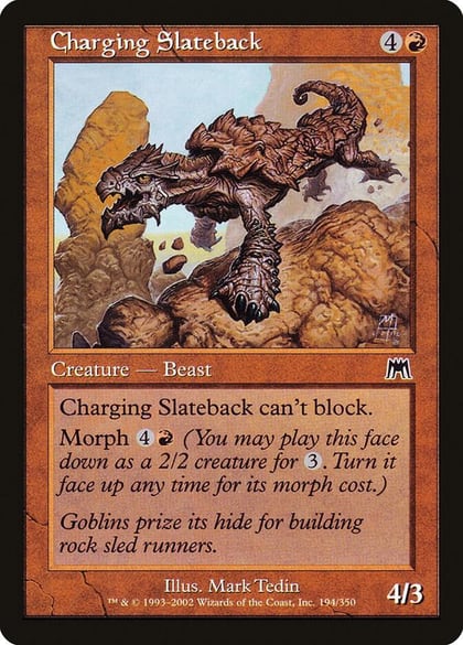 Charging Slateback, Onslaught 194
