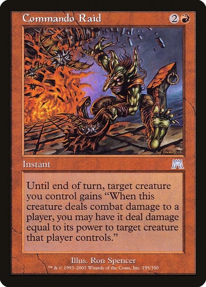 Commando Raid, Onslaught 195