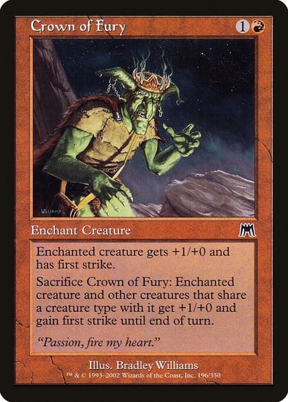Crown of Fury, Onslaught 196