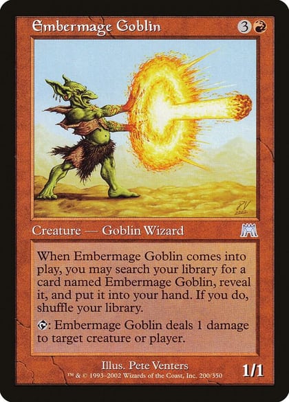 Embermage Goblin, Onslaught 200