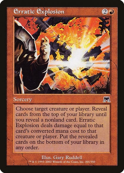 Erratic Explosion, Onslaught 201