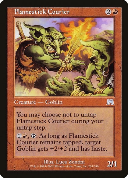 Flamestick Courier, Onslaught 203