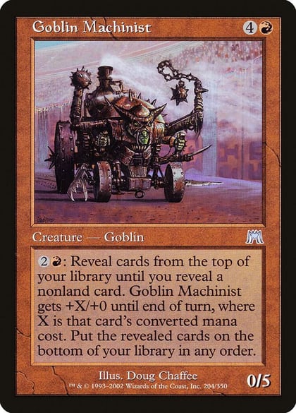 Goblin Machinist, Onslaught 204