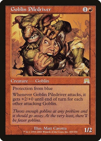 Goblin Piledriver, Onslaught 205