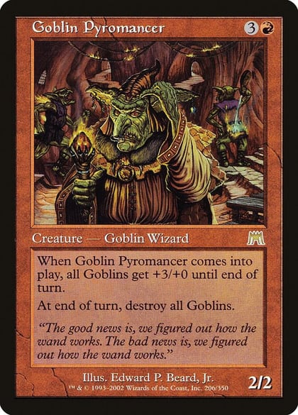 Goblin Pyromancer, Onslaught 206