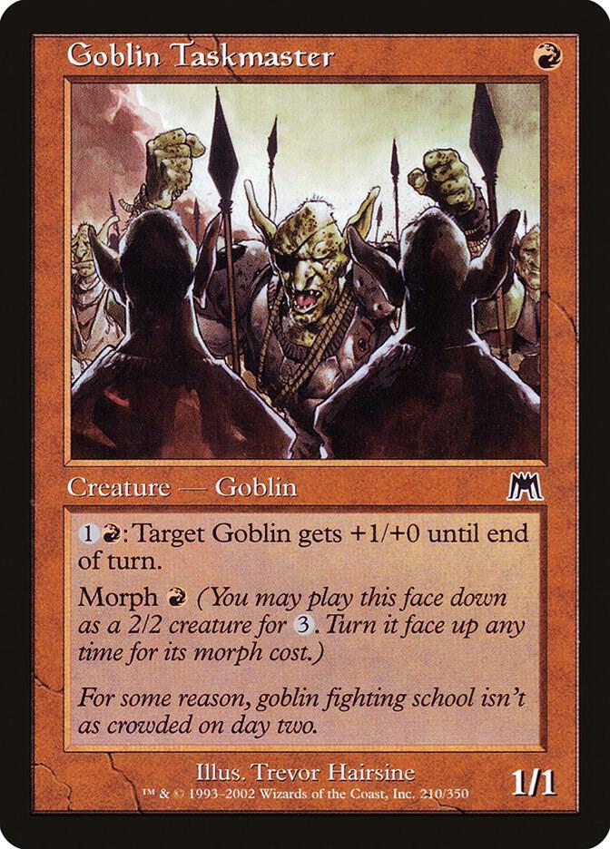 Goblin Taskmaster, Onslaught 210