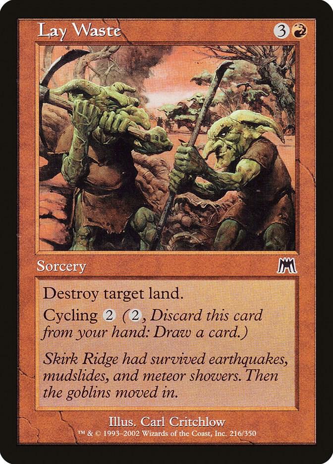Lay Waste, Onslaught 216