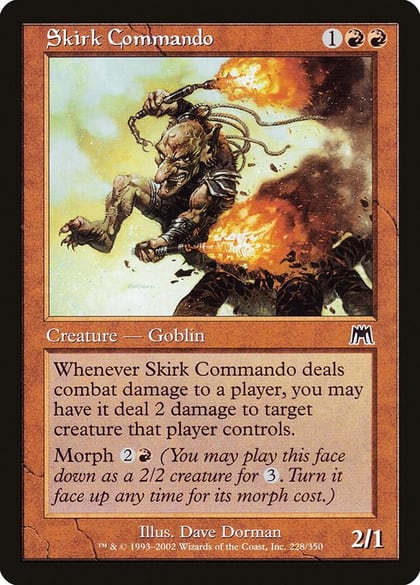 Skirk Commando, Onslaught 228