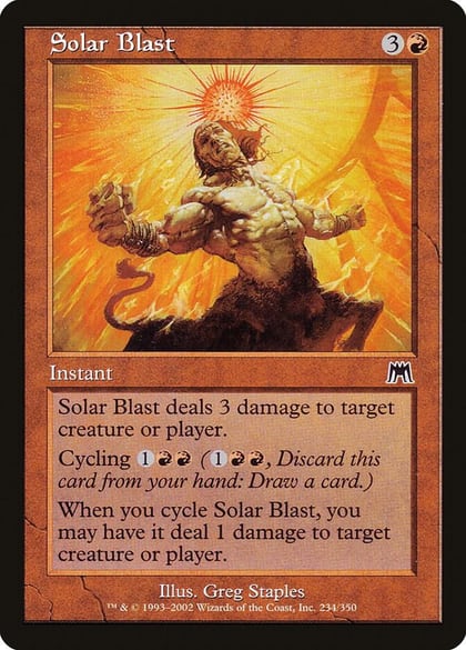 Solar Blast, Onslaught 234