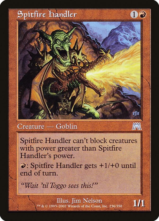 Spitfire Handler, Onslaught 236