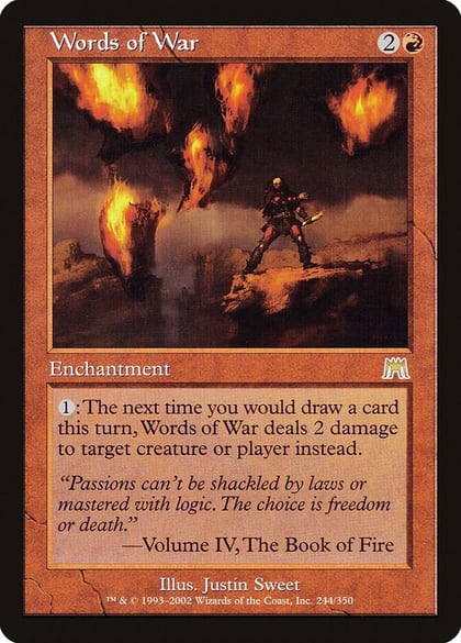 Words of War, Onslaught 244