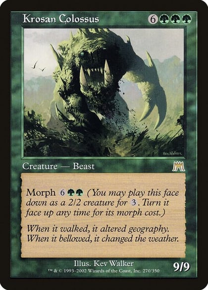 Krosan Colossus, Onslaught 270