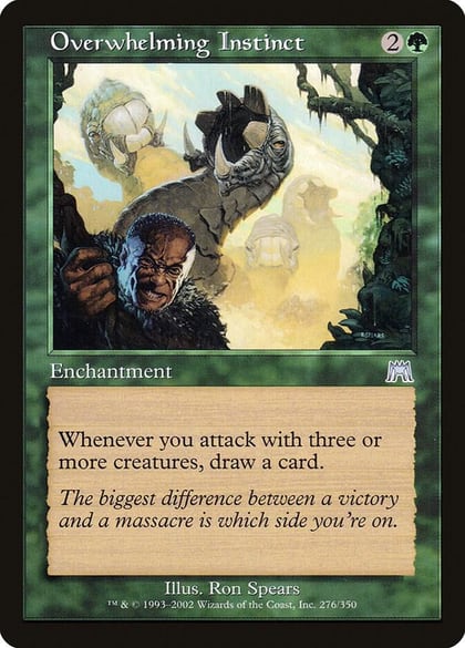 Overwhelming Instinct, Onslaught 276