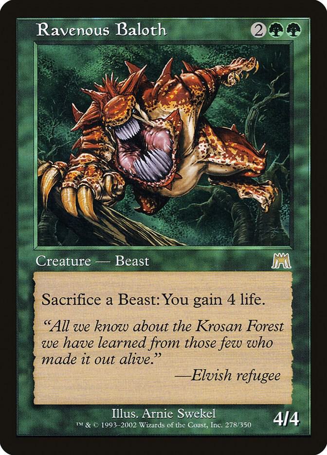 Ravenous Baloth, Onslaught 278