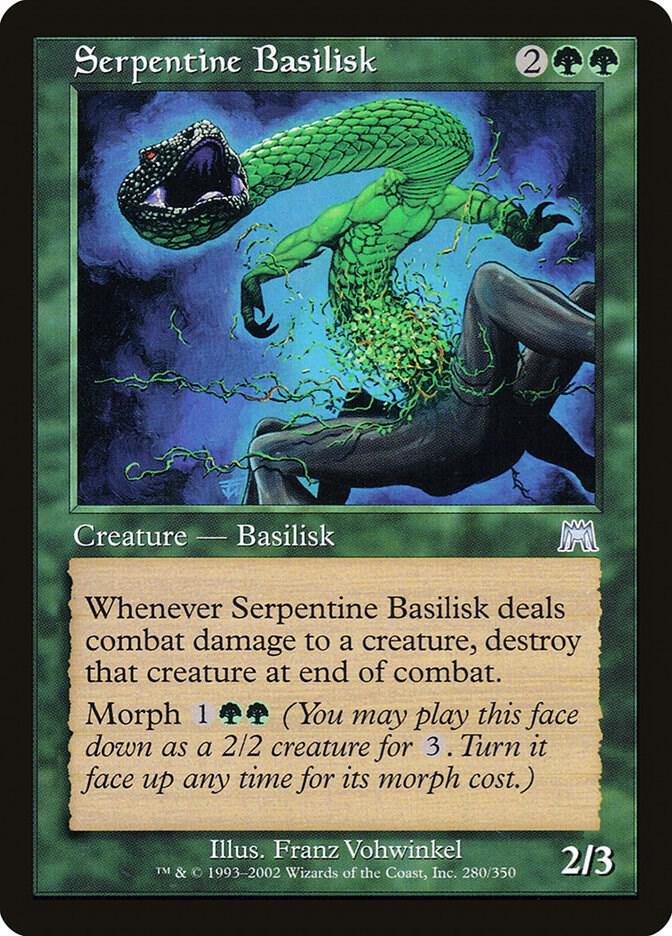 Serpentine Basilisk, Onslaught 280