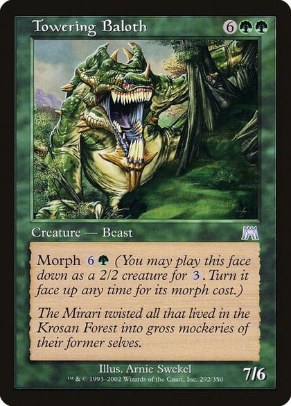 Towering Baloth, Onslaught 292