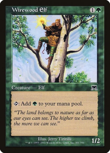 Wirewood Elf, Onslaught 301