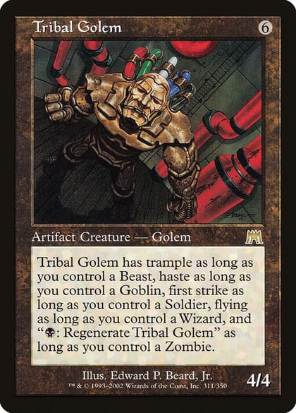 Tribal Golem, Onslaught 311