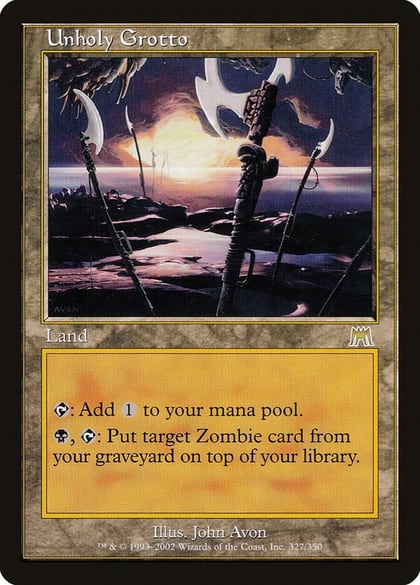 Unholy Grotto, Onslaught 327