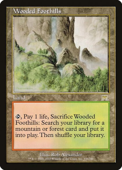Wooded Foothills, Onslaught 330