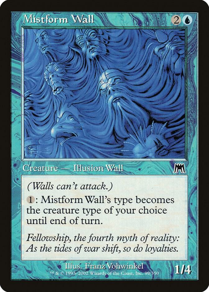 Mistform Wall, Onslaught 99