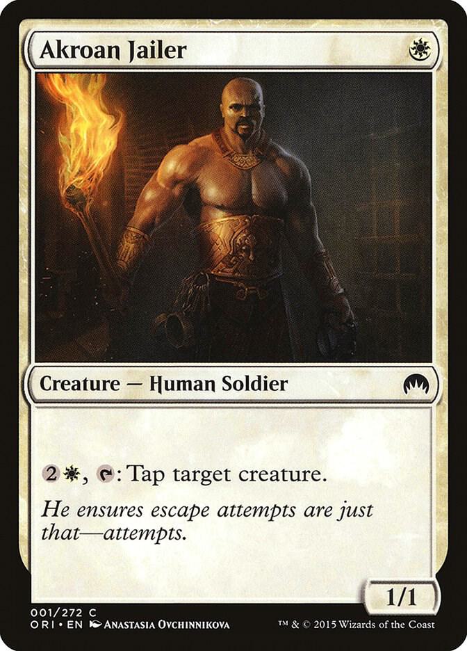 Akroan Jailer, Magic Origins 1