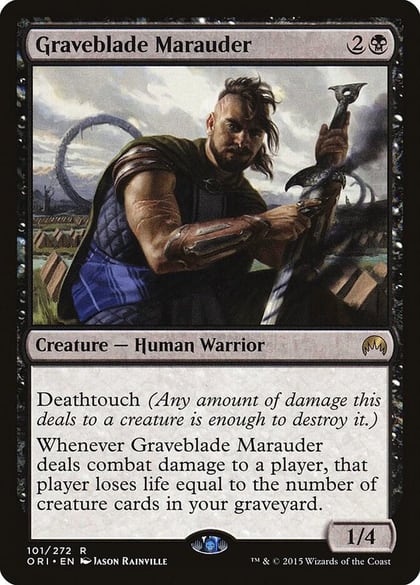 Graveblade Marauder, Magic Origins 101