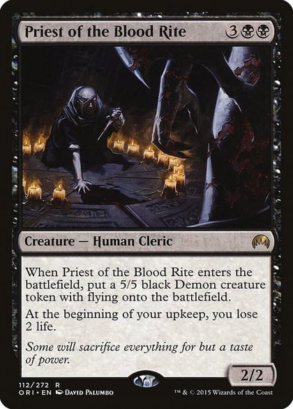 Priest of the Blood Rite, Magic Origins 112