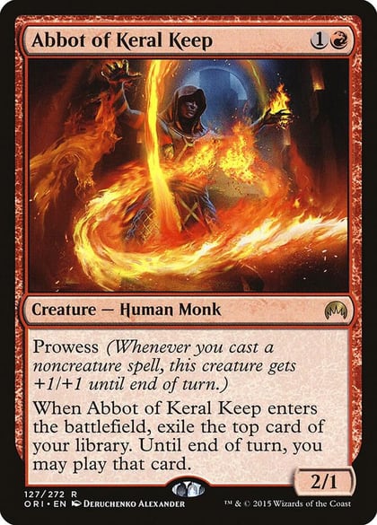 Abbot of Keral Keep, Magic Origins 127