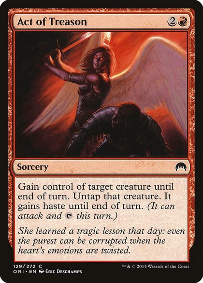 Act of Treason, Magic Origins 129
