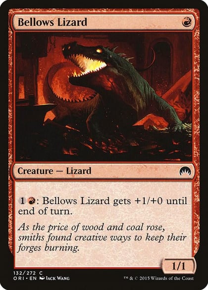 Bellows Lizard, Magic Origins 132