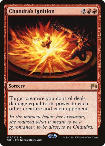 Chandra's Ignition, Magic Origins 137