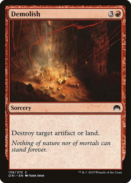 Demolish, Magic Origins 139