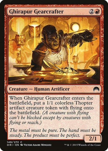 Ghirapur Gearcrafter, Magic Origins 149