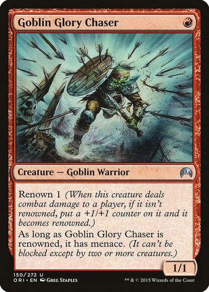 Goblin Glory Chaser, Magic Origins 150