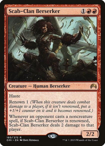 Scab-Clan Berserker, Magic Origins 160