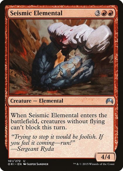 Seismic Elemental, Magic Origins 161