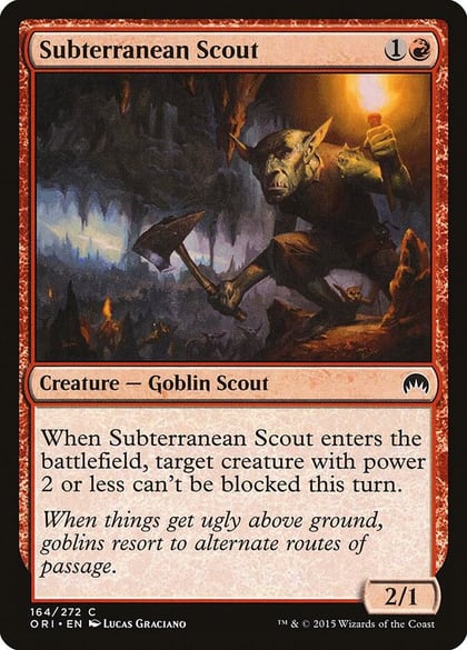 Subterranean Scout, Magic Origins 164