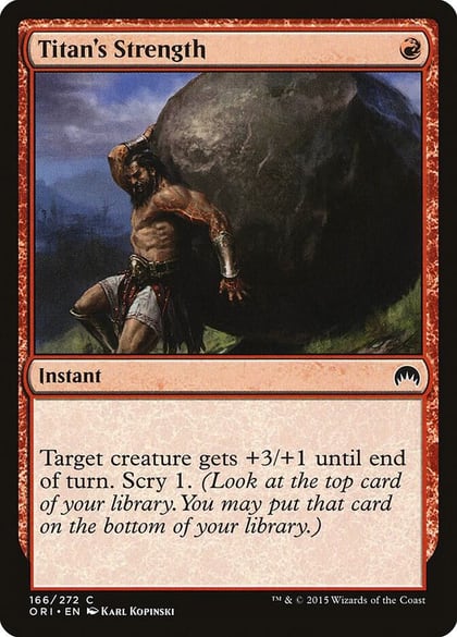 Titan's Strength, Magic Origins 166