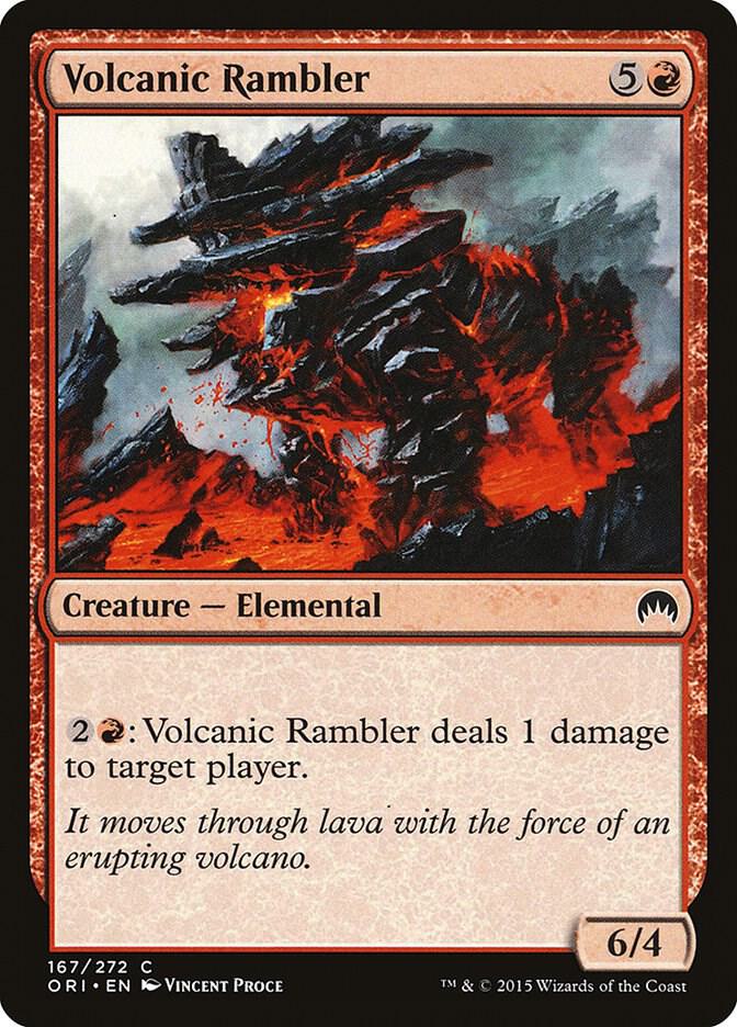 Volcanic Rambler, Magic Origins 167