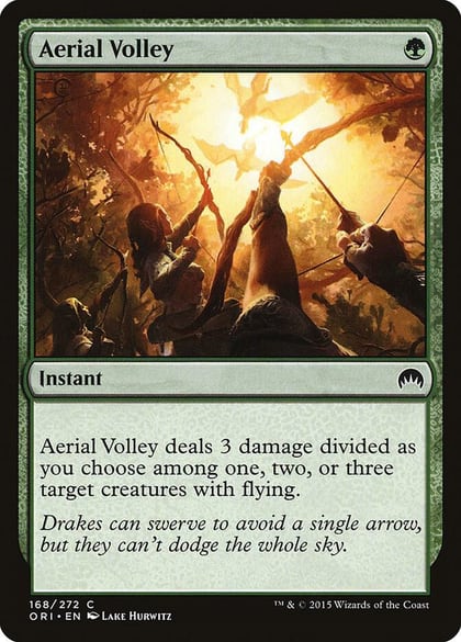 Aerial Volley, Magic Origins 168