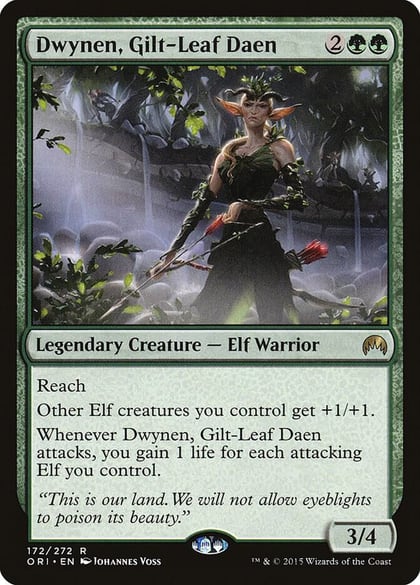 Dwynen, Gilt-Leaf Daen, Magic Origins 172
