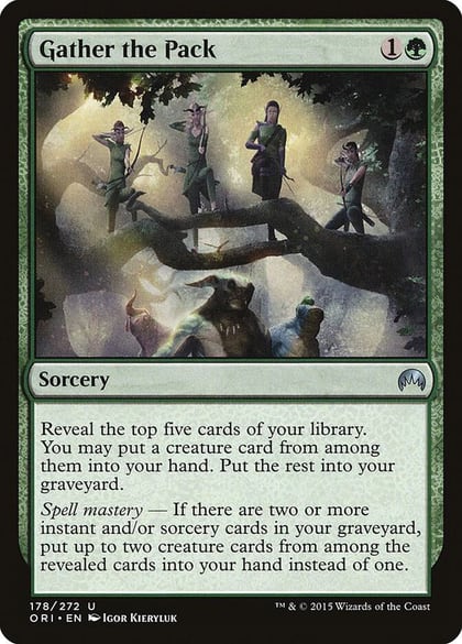 Gather the Pack, Magic Origins 178