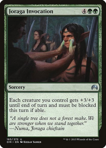 Joraga Invocation, Magic Origins 183
