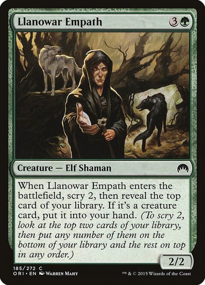 Llanowar Empath, Magic Origins 185