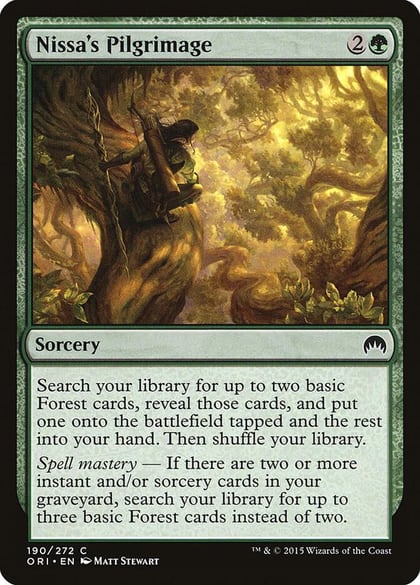 Nissa's Pilgrimage, Magic Origins 190