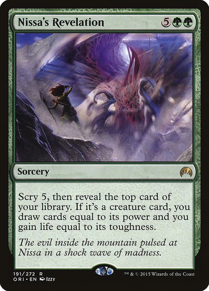 Nissa's Revelation, Magic Origins 191