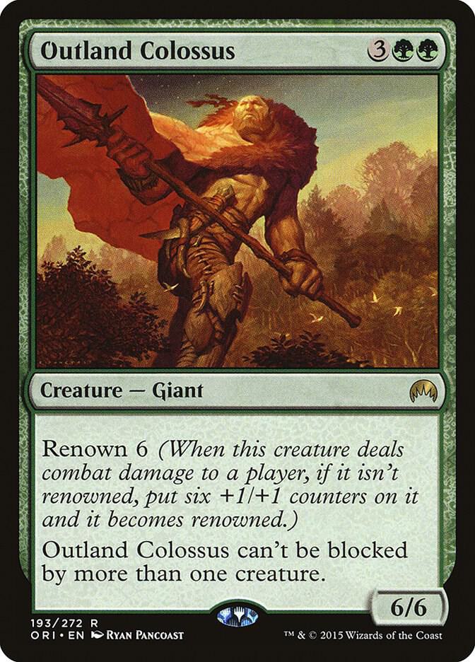 Outland Colossus, Magic Origins 193